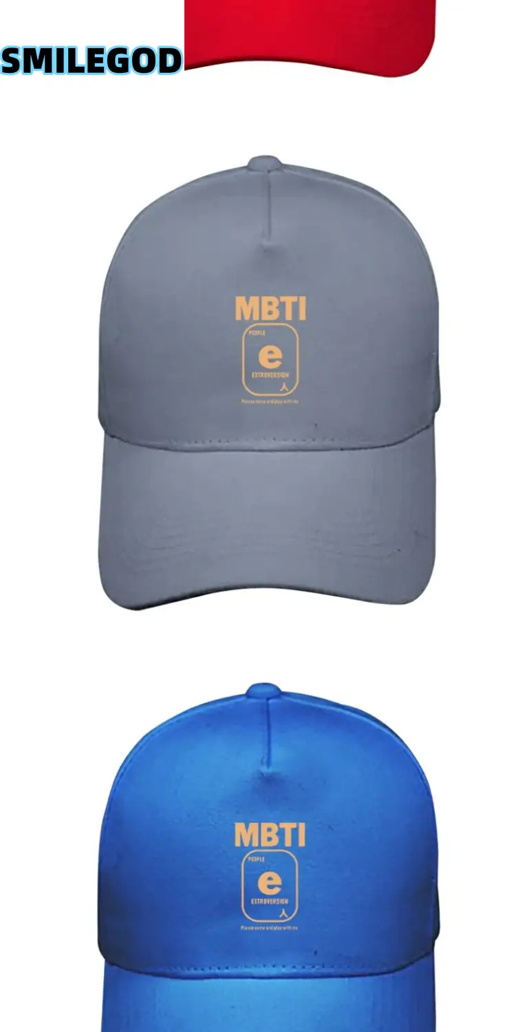 Black Social Anxiety MBTI Cap Unisex Pure Cotton — feature 5