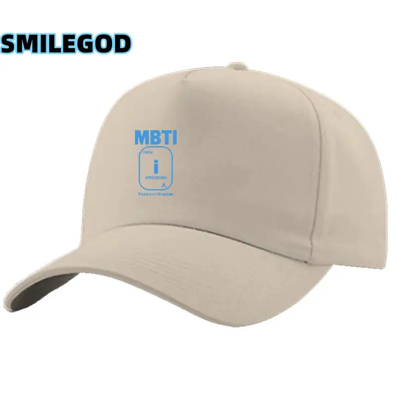Black Social Anxiety MBTI Cap Unisex Pure Cotton - Image 11