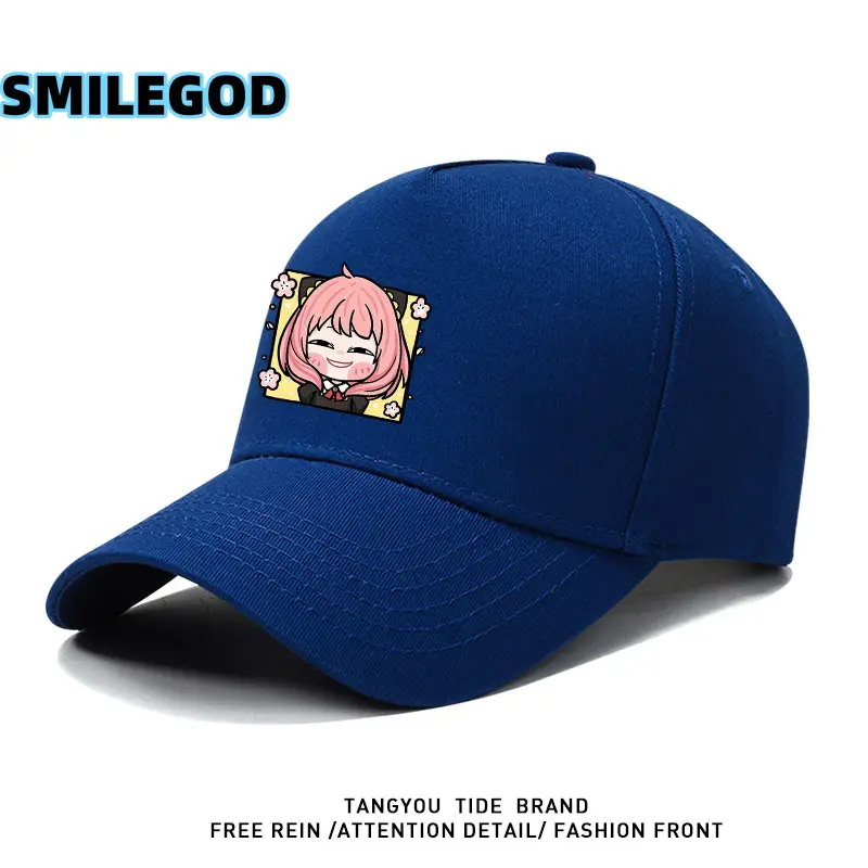 Spy-Themed Cartoon Cap for Men Youth Baseball Cap