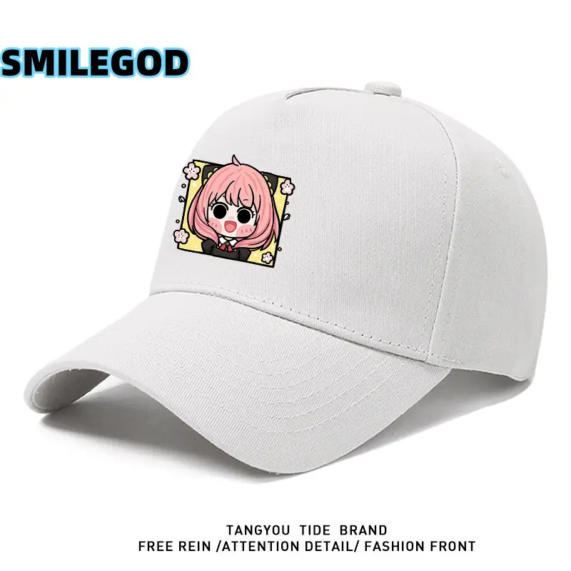 Spy-Themed Cartoon Cap for Men Youth Baseball Cap