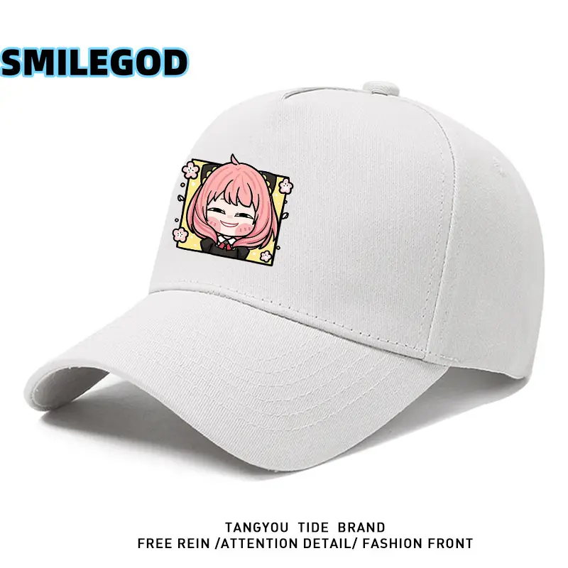 Spy-Themed Cartoon Cap for Men Youth Baseball Cap