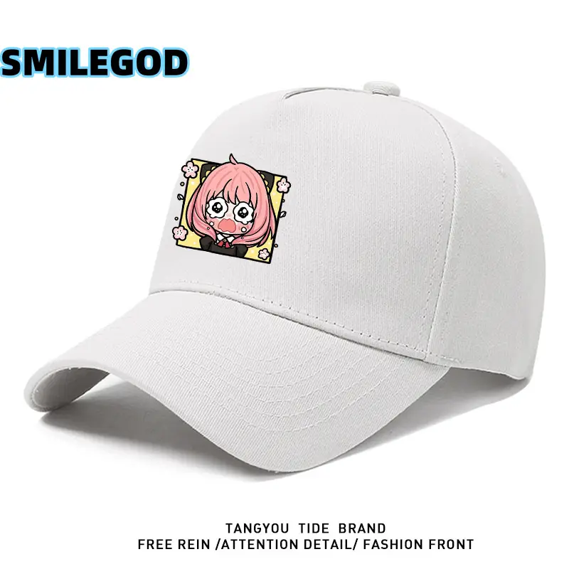 Spy-Themed Cartoon Cap for Men Youth Baseball Cap