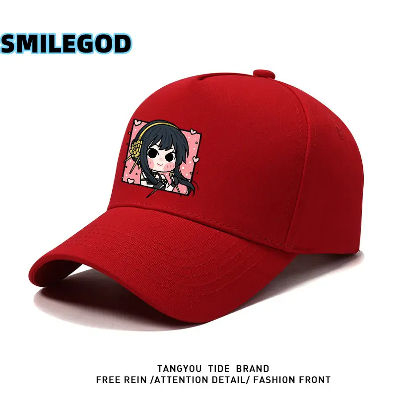 Spy-Themed Cartoon Cap for Men Youth Baseball Cap