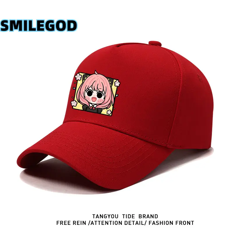 Spy-Themed Cartoon Cap for Men Youth Baseball Cap