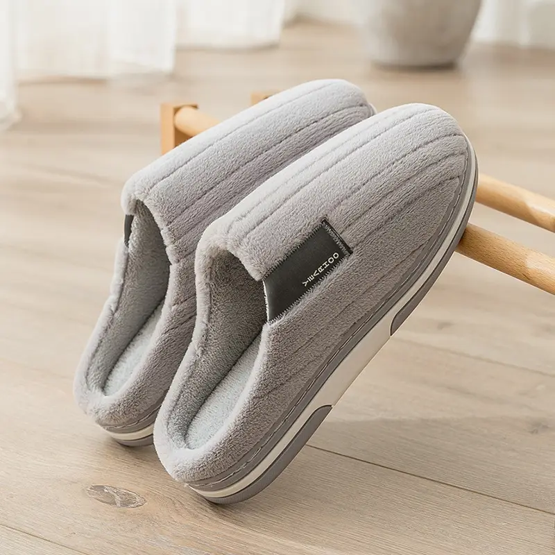 Women Cotton Indoor Winter Slippers Warm Thick - Image 10