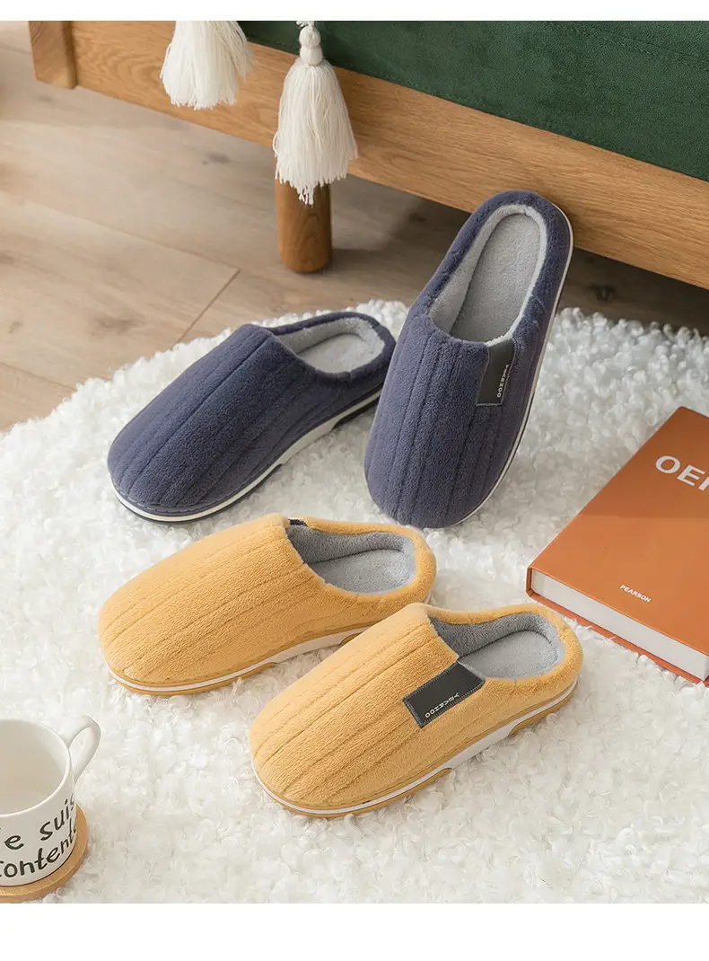 Women Cotton Indoor Winter Slippers Warm Thick — feature 9