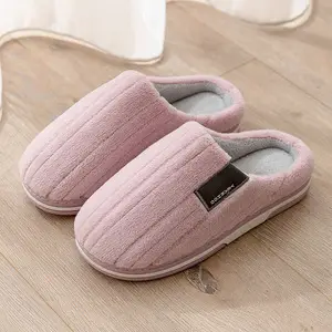 Women Cotton Indoor Winter Slippers Warm Thick - Image 2