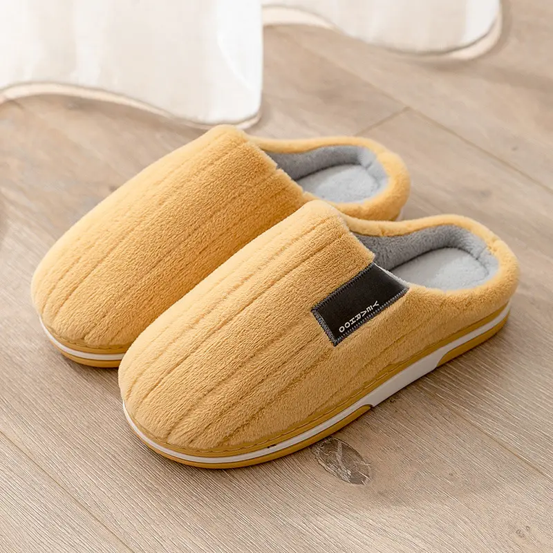 Women Cotton Indoor Winter Slippers Warm Thick - Image 3