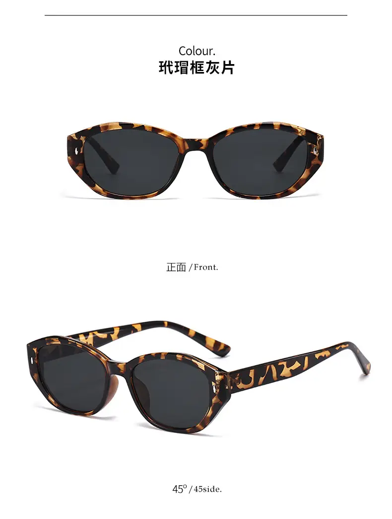 Retro Cat-Eye Sunglasses Anti-UV Casual Sports Driving — feature 16