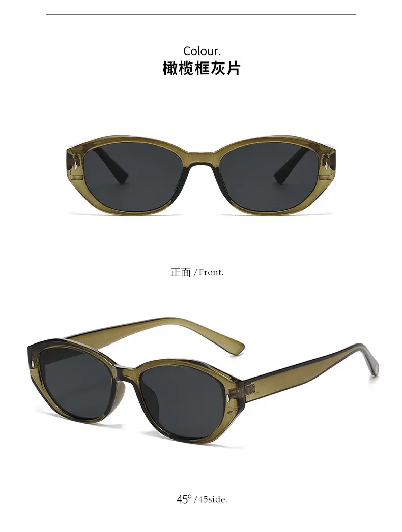 Retro Cat-Eye Sunglasses Anti-UV Casual Sports Driving — feature 18