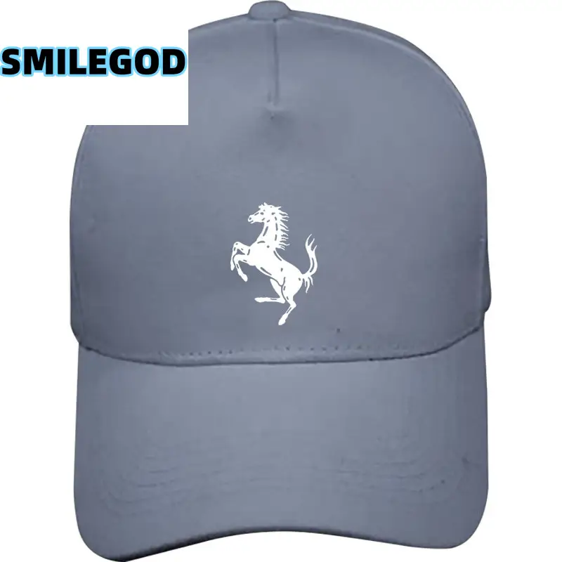 Red Ferrari Horse Cap for Students & Sun Hat - Image 5