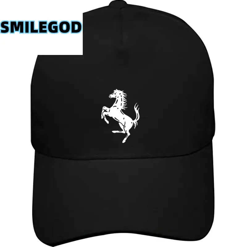 Red Ferrari Horse Cap for Students & Sun Hat - Image 9