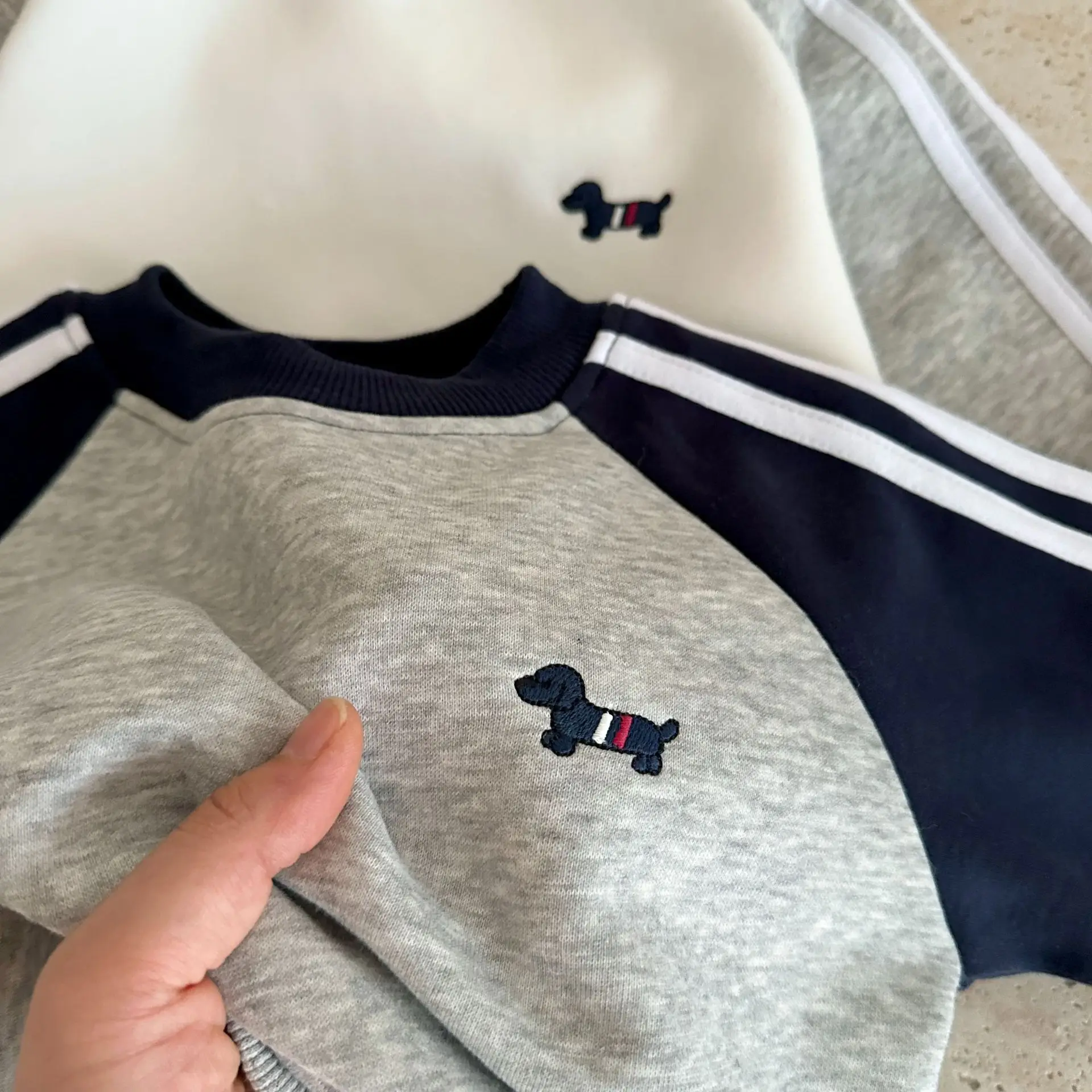 Boys Sweatshirt Spring Autumn Embroidered Long Sleeve T-Shirt - Image 7