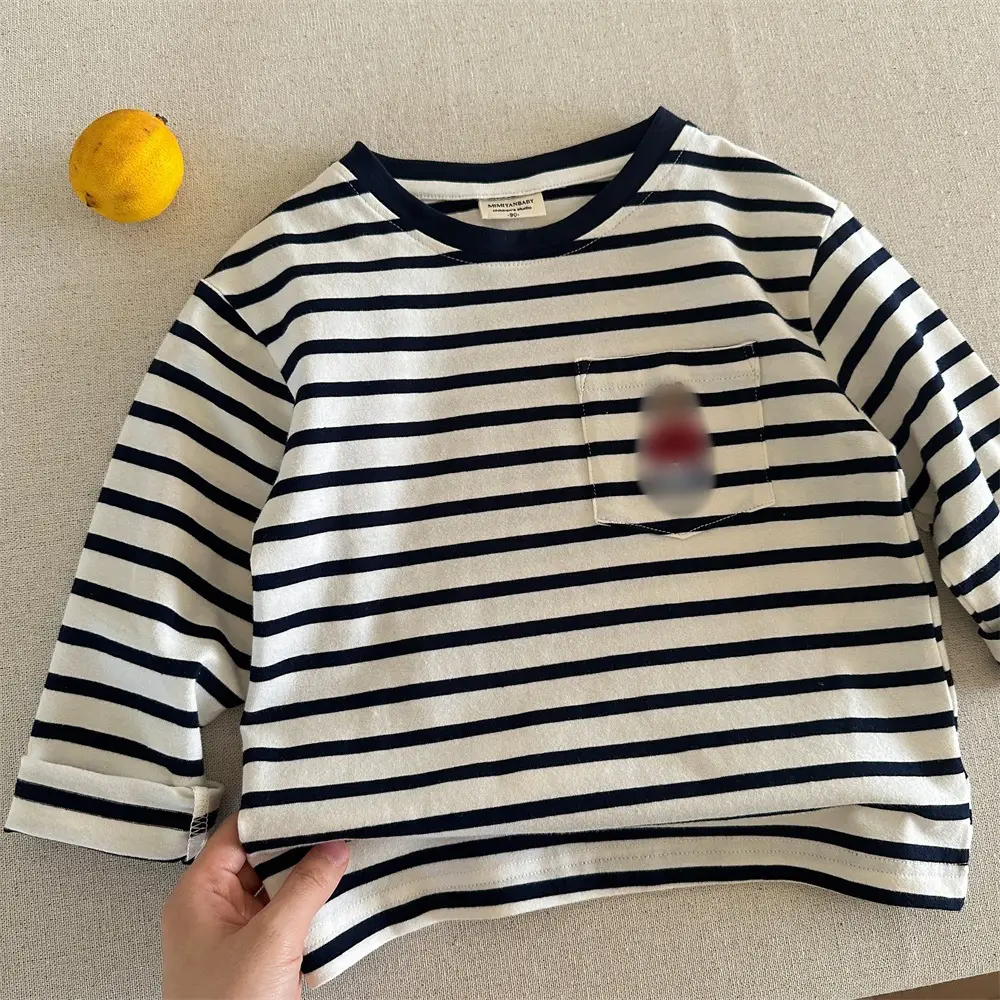 Little Bear Long Sleeve T-Shirt Light Blue Kids Wear - Image 4
