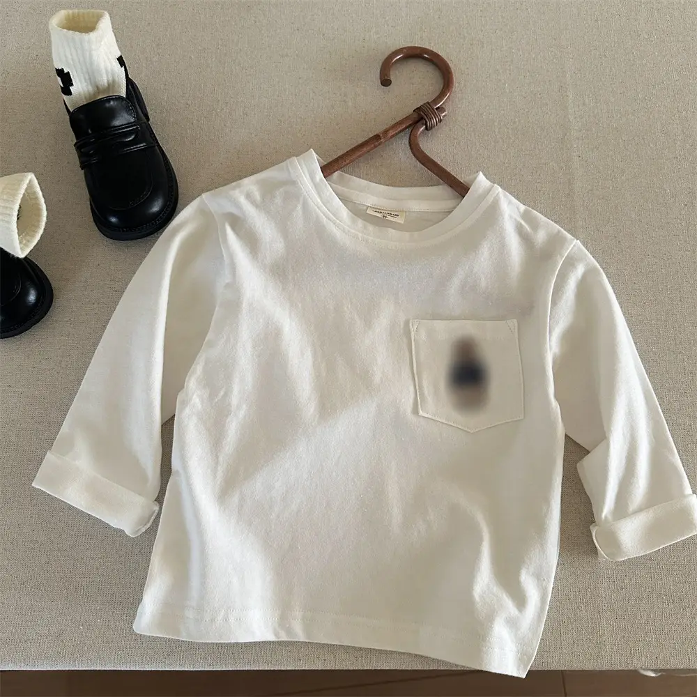 Little Bear Long Sleeve T-Shirt Light Blue Kids Wear - Image 5