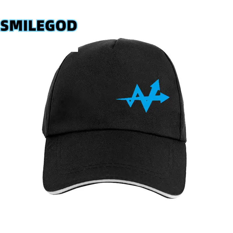 Black SMILEGOD Baseball Cap with Blue Logo - Image 3