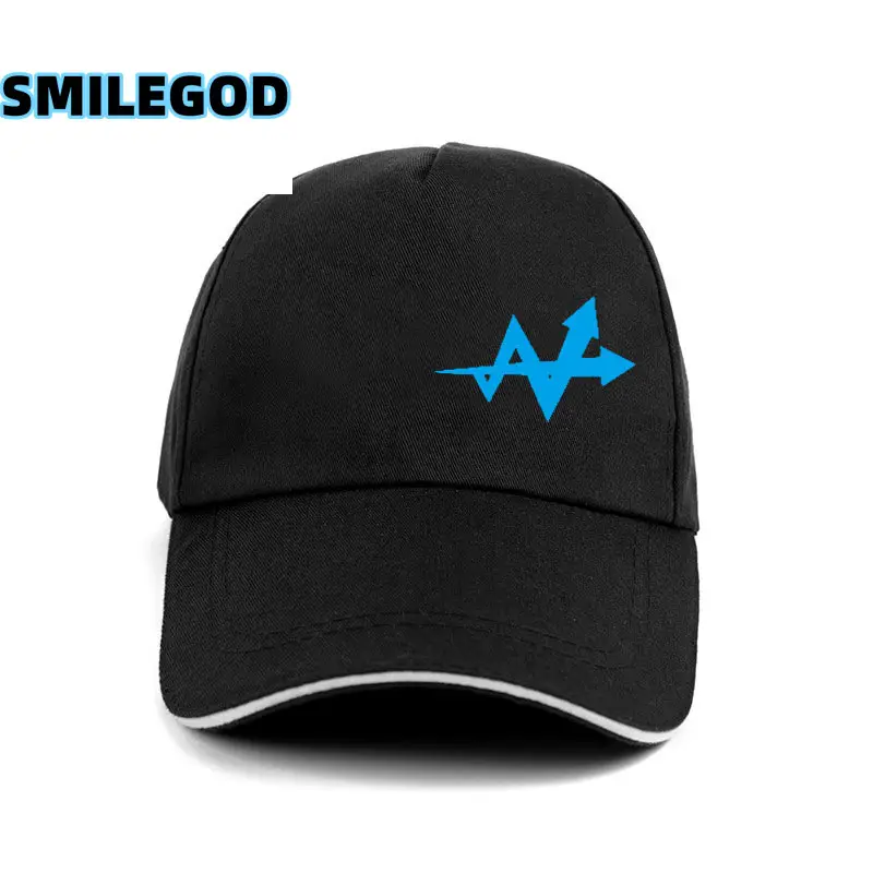 Black SMILEGOD Baseball Cap with Blue Logo - Image 4