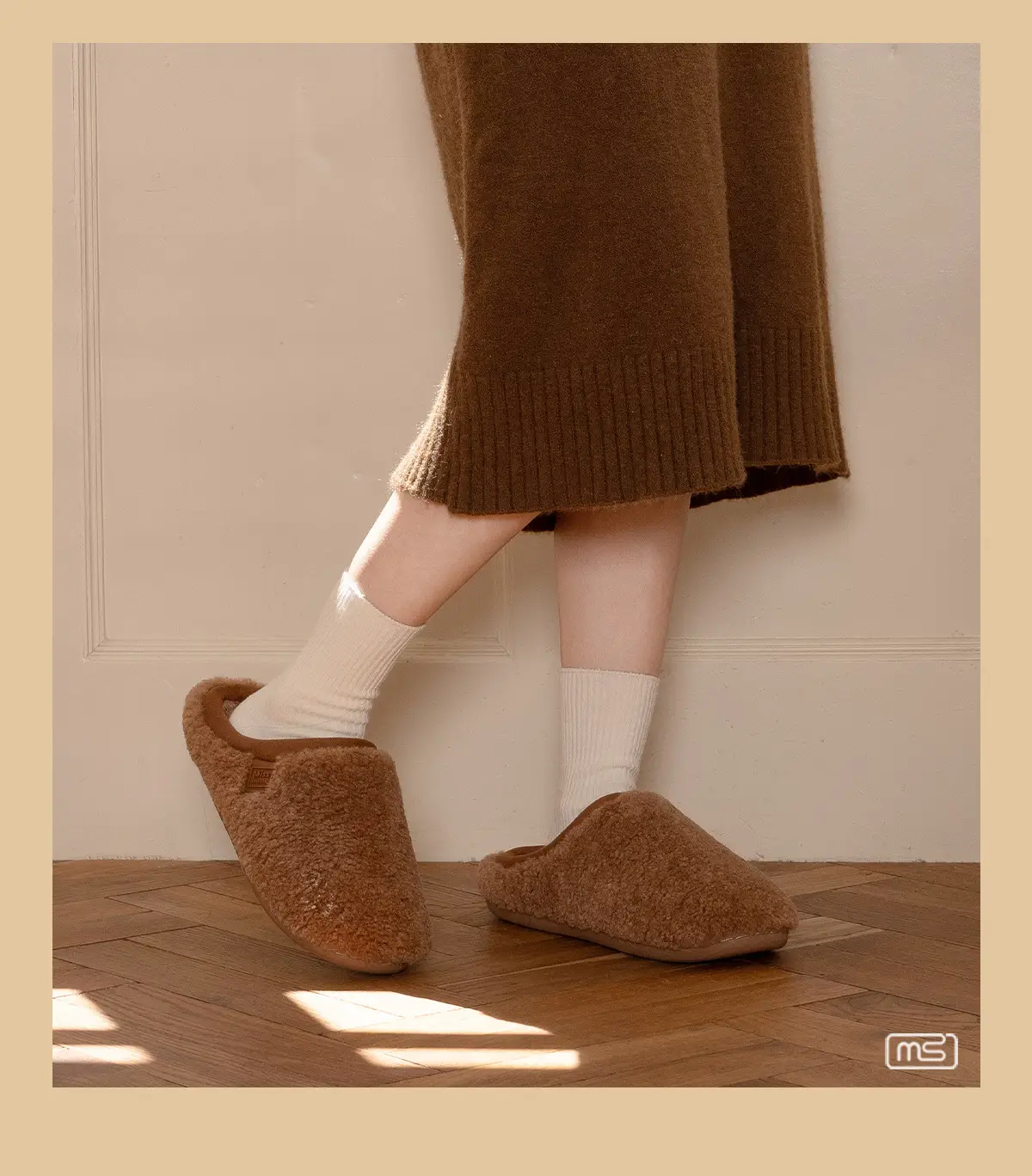 Women Plush Fleece Slippers Winter Warm Anti-Slip — feature 9