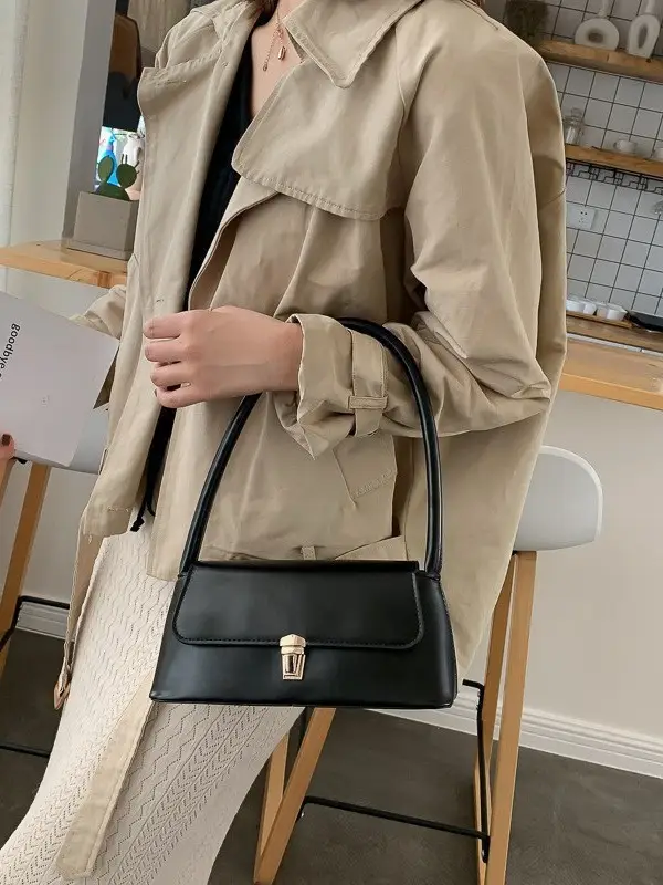 Stylish Brown Satchel Bag for Women - Image 8