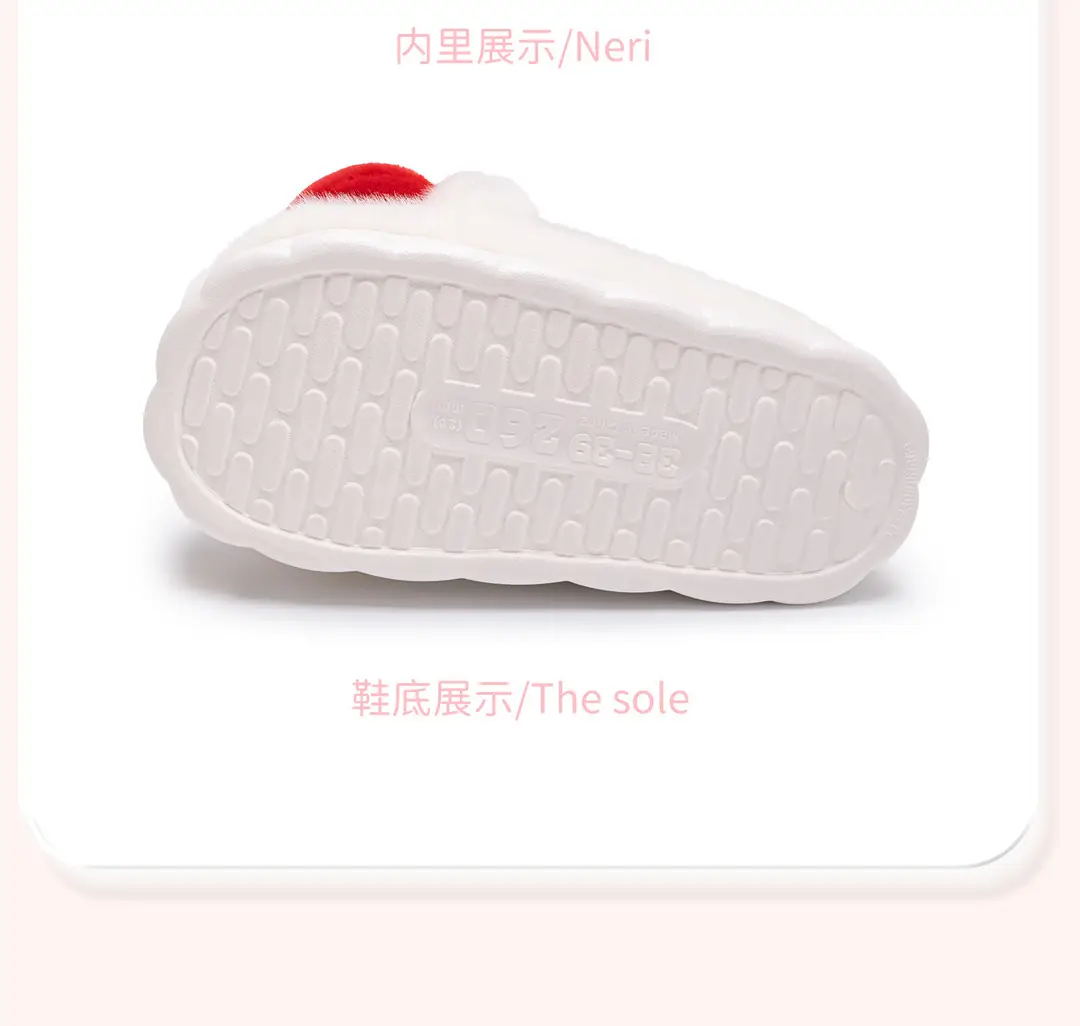Plush Cotton Slippers for Women in Autumn and Winter, Indoor Home Thick-Soled Non-Slip Warm Cotton Shoes for Women, Winter Warm Cotton Shoes — feature 16
