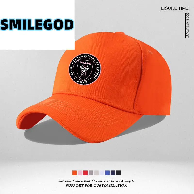 Miami International Football Club No. 10 Messi's Same Baseball Cap for Men and Women Fan Version Hat Peaked Cap - Image 28