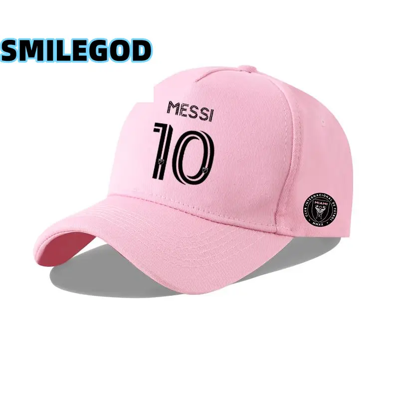 Miami International Football Club No. 10 Messi's Same Baseball Cap for Men and Women Fan Version Hat Peaked Cap - Image 29