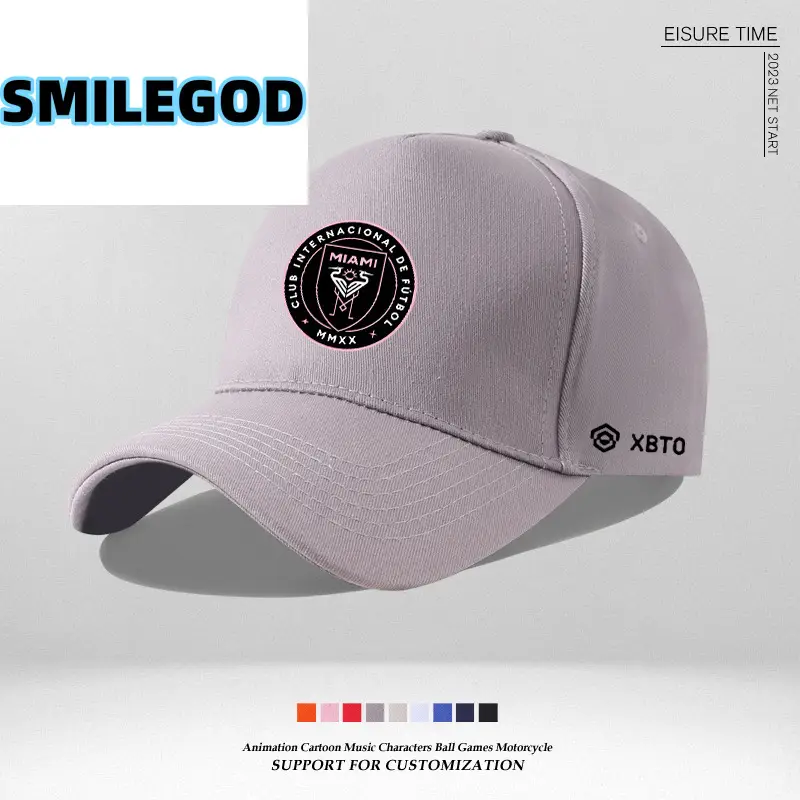 Miami International Football Club No. 10 Messi's Same Baseball Cap for Men and Women Fan Version Hat Peaked Cap - Image 22