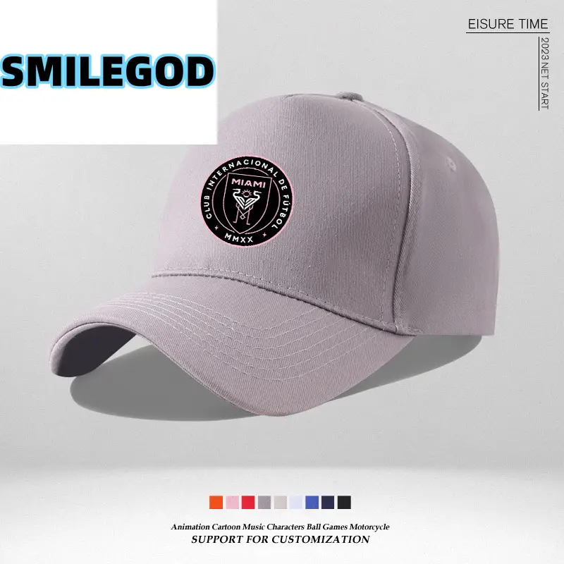 Miami International Football Club No. 10 Messi's Same Baseball Cap for Men and Women Fan Version Hat Peaked Cap - Image 23