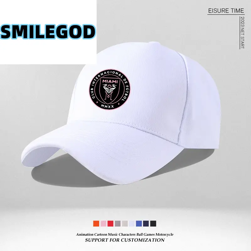 Miami International Football Club No. 10 Messi's Same Baseball Cap for Men and Women Fan Version Hat Peaked Cap - Image 3