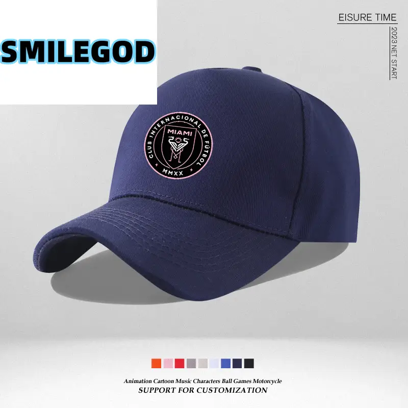 Miami International Football Club No. 10 Messi's Same Baseball Cap for Men and Women Fan Version Hat Peaked Cap - Image 7