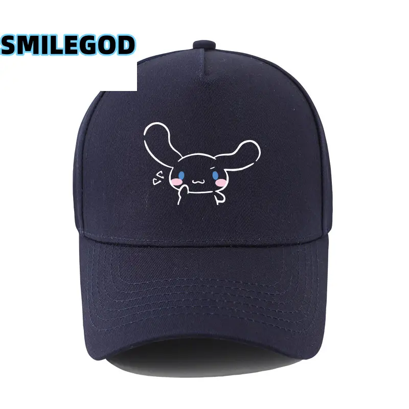 Cute Cinnamoroll Cap for Boys Girls White