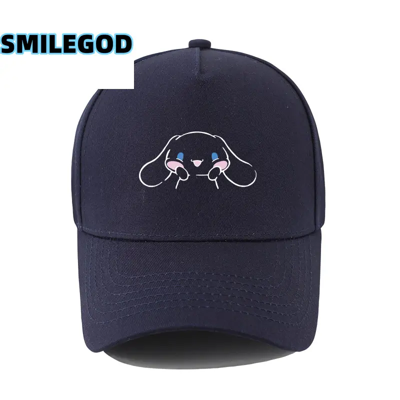 Cute Cinnamoroll Cap for Boys Girls White