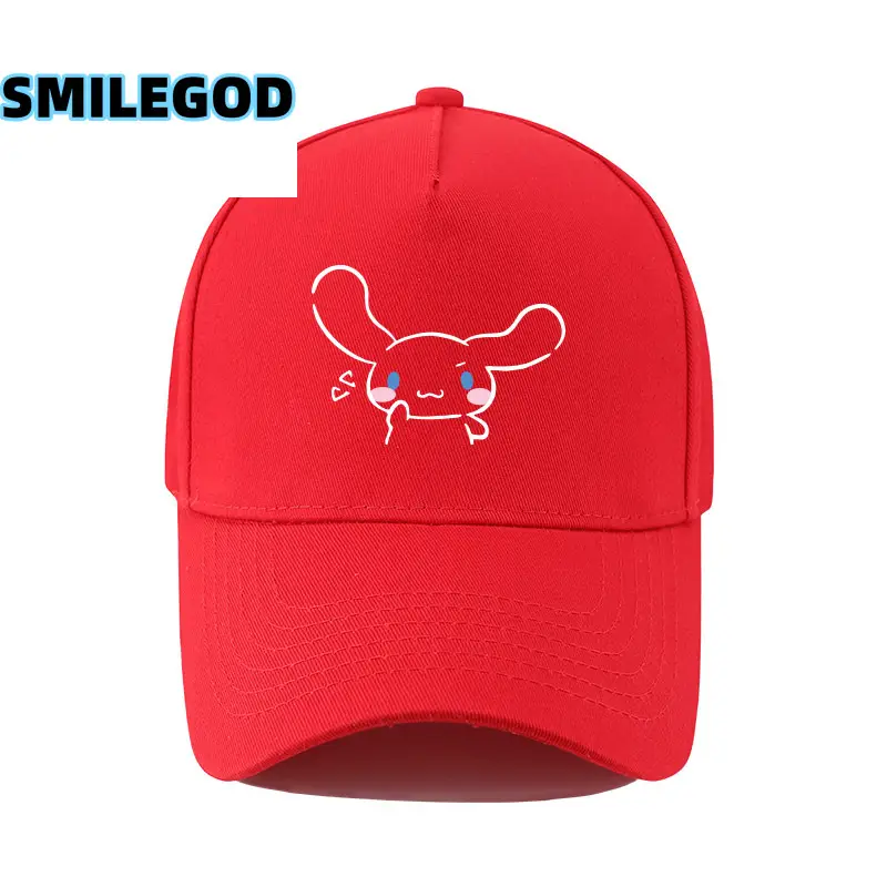 Cute Cinnamoroll Cap for Boys Girls White
