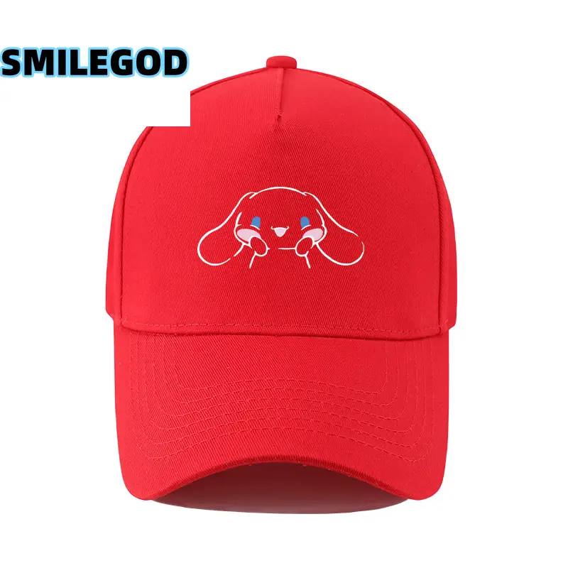 Cute Cinnamoroll Cap for Boys Girls White