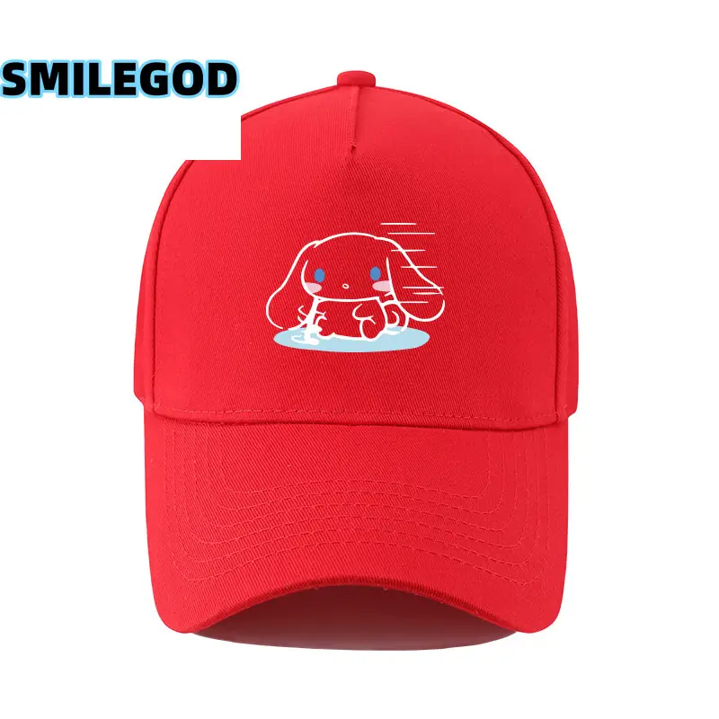 Cute Cinnamoroll Cap for Boys Girls White