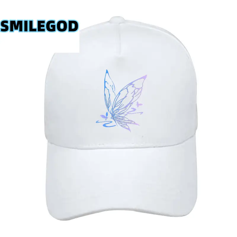 Blue Butterfly Baseball Cap for Boys Girls - Image 6