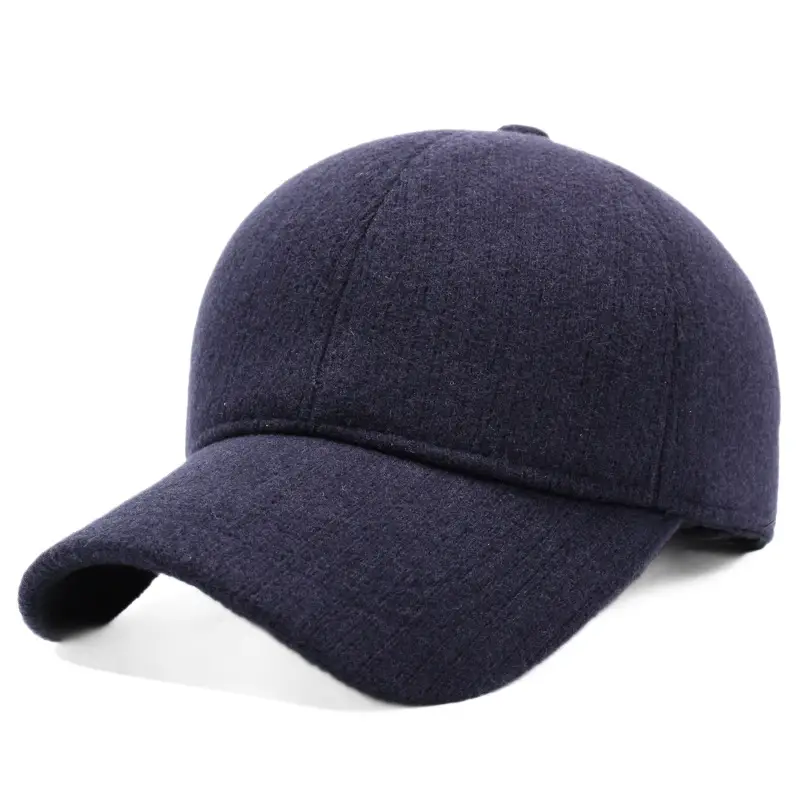Winter Men's Fleece-lined Baseball Cap with Duckbill & Ear Protection - Image 8