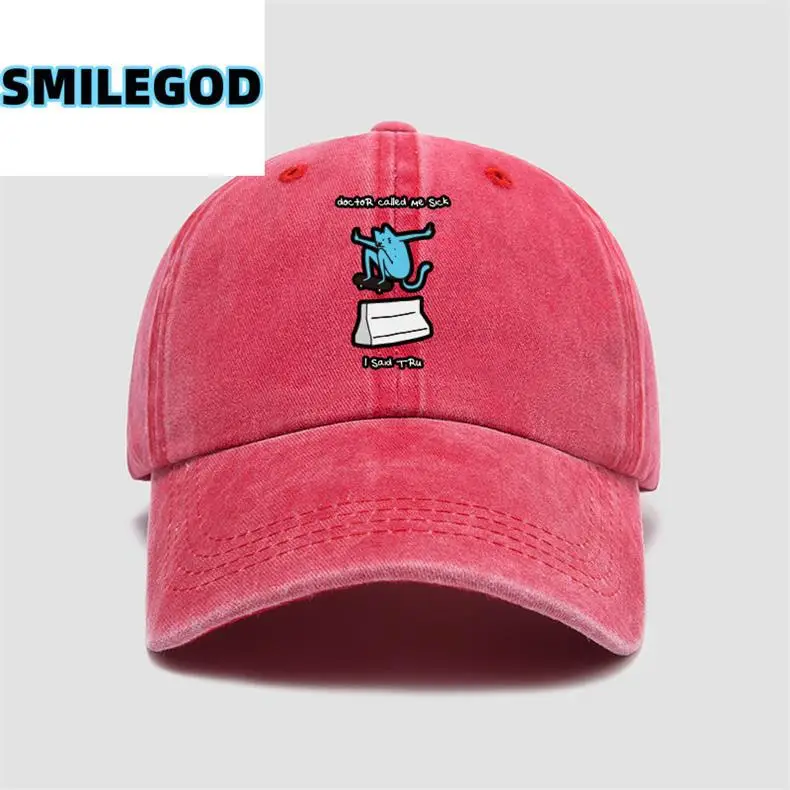 Pink Cartoon Hat for Kids Unisex Baseball Cap — feature 8