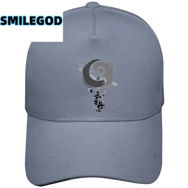 SMILEGOD Anime Cap Gray Japanese Style