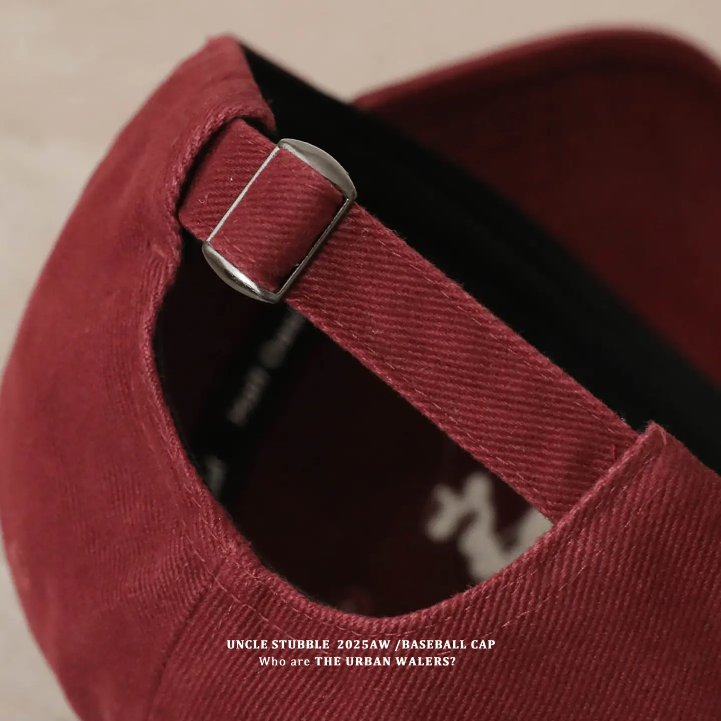 Unisex Letter Embroidered Baseball Cap Red Winter - Image 8