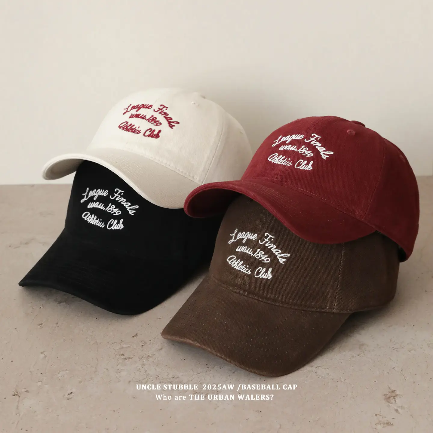 Unisex Letter Embroidered Baseball Cap Red Winter — feature 2