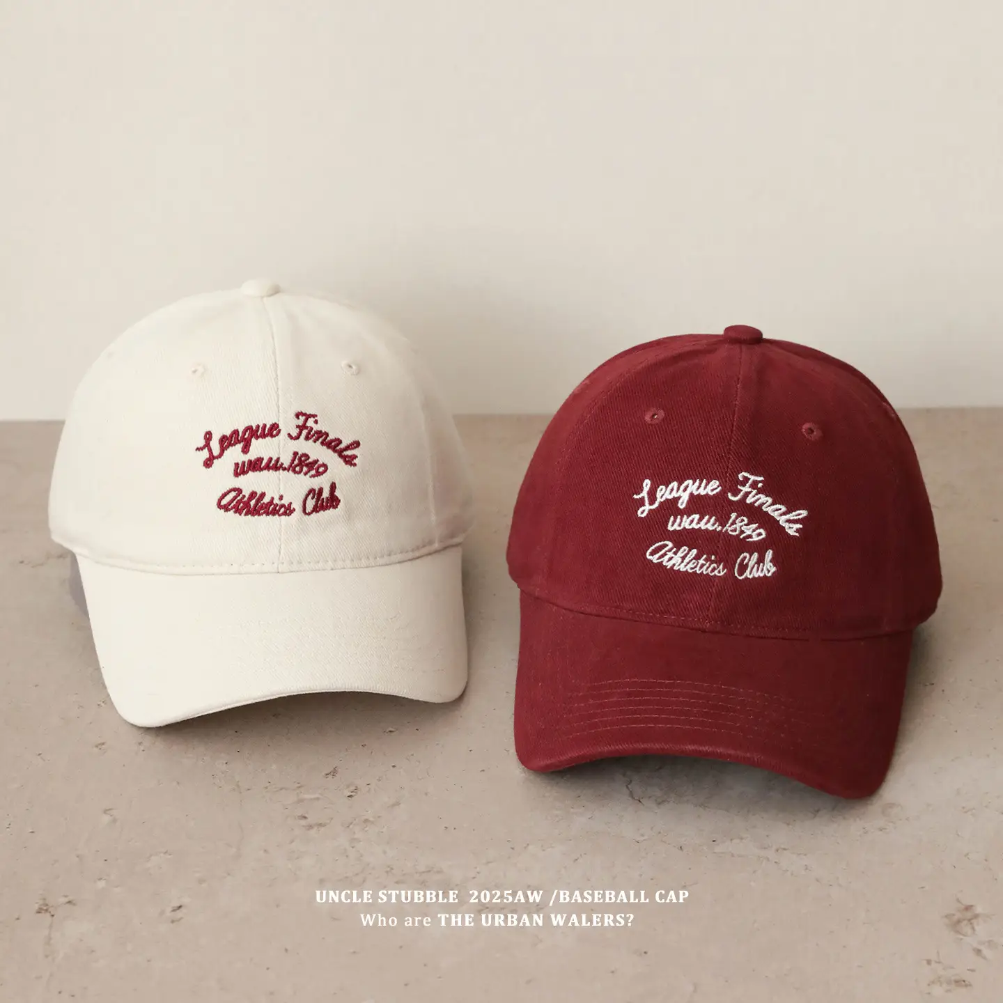 Unisex Letter Embroidered Baseball Cap Red Winter — feature 5