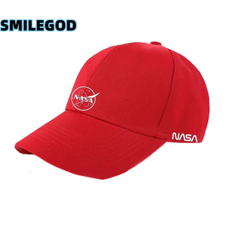 Nasa Space Cap Men's White Baseball Sun Hat - Image 9