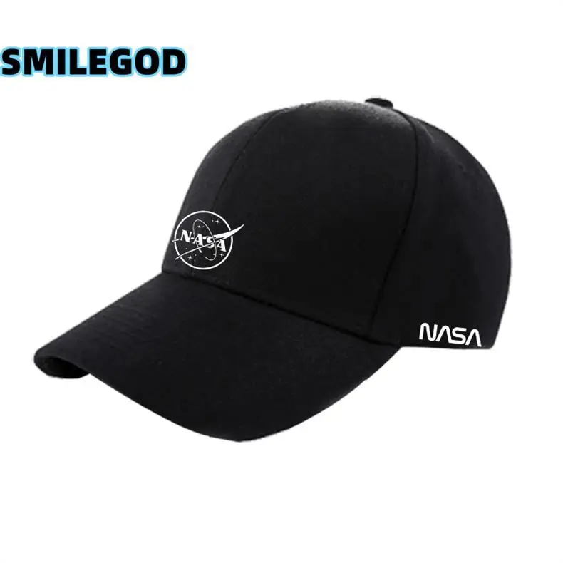Nasa Space Cap Men's White Baseball Sun Hat — feature 3