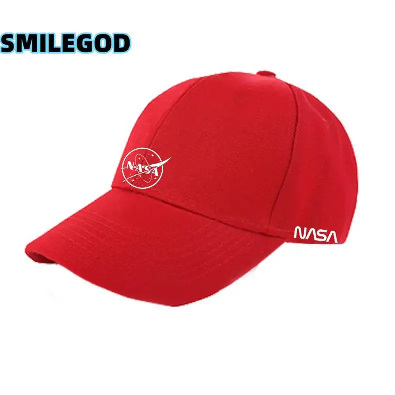 Nasa Space Cap Men's White Baseball Sun Hat — feature 4
