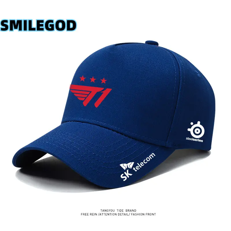 SMILEGOD Gold Fan Cap with Emblem Design - Image 12