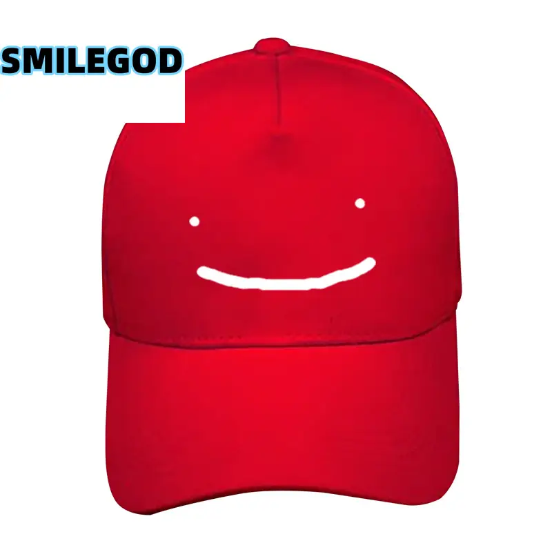 Smiley Face Baseball Cap Grey Unisex - Image 10