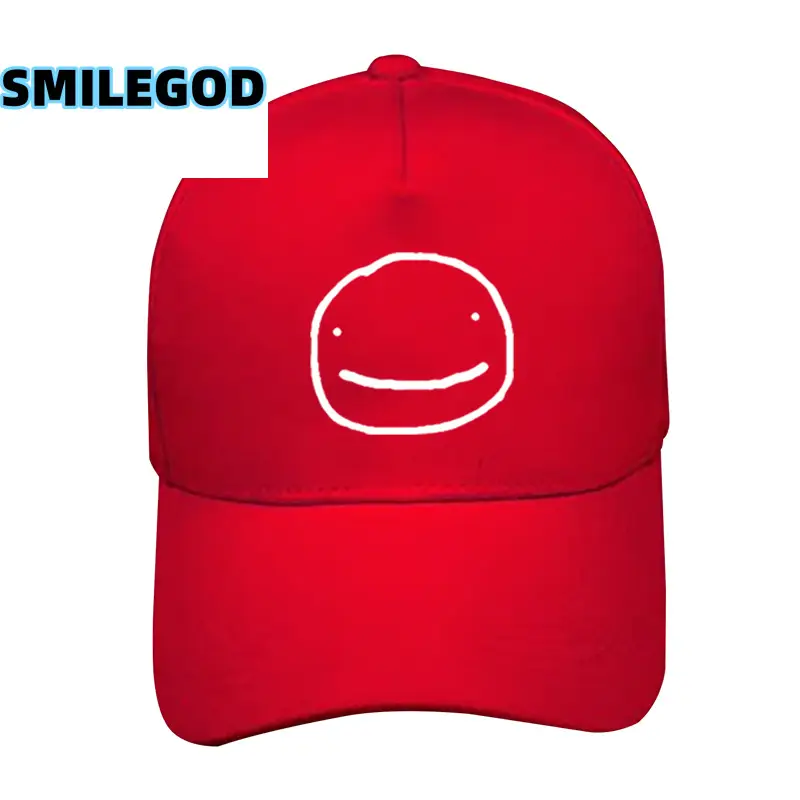 Smiley Face Baseball Cap Grey Unisex - Image 11