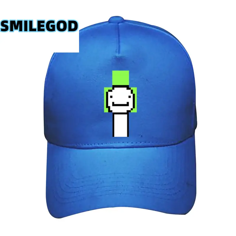 Smiley Face Baseball Cap Grey Unisex - Image 13