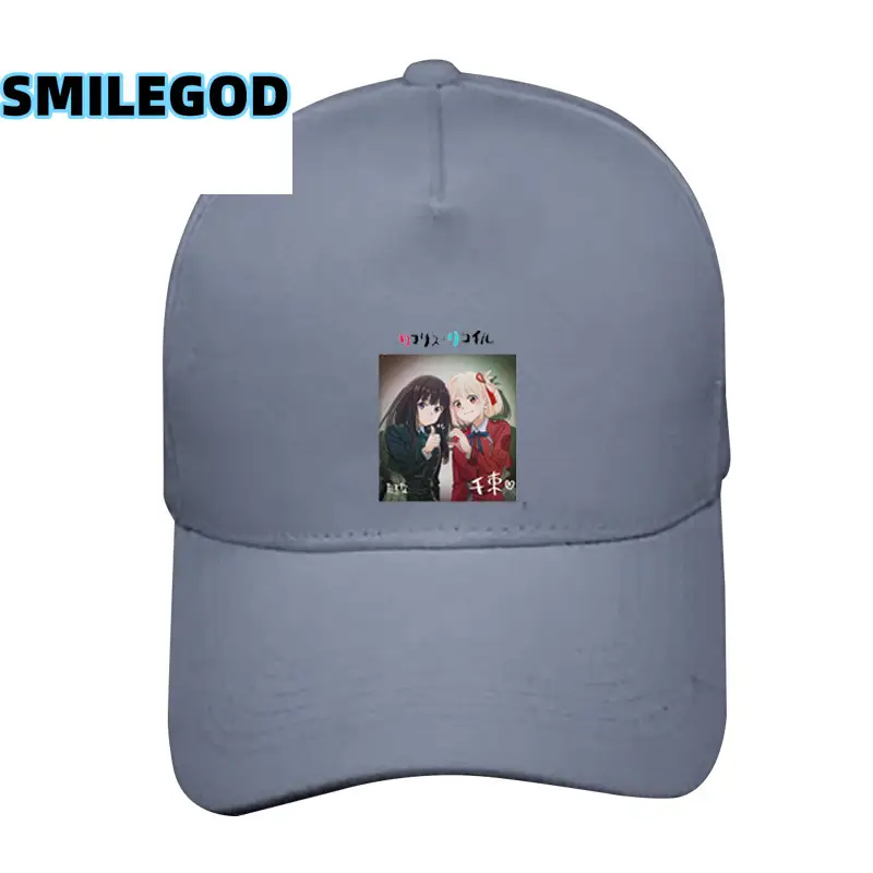 SMILEGOD Anime Cap Black for Men Women